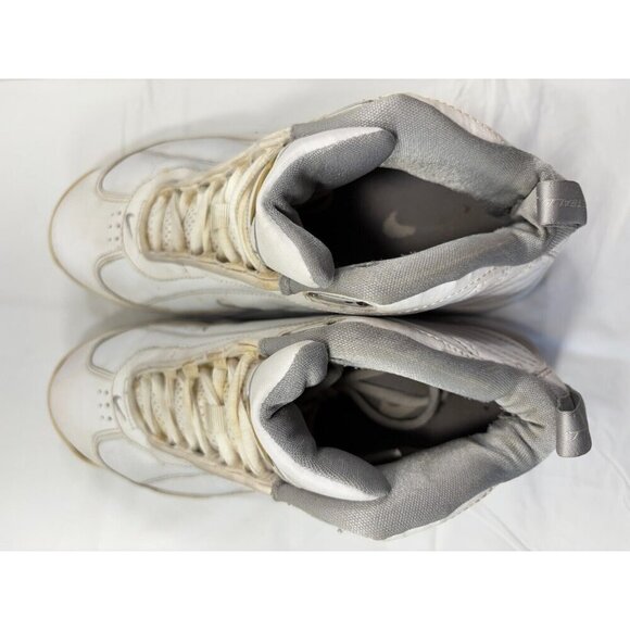 VINTAGE NIKE white Swoosh Y2K SHOES SIZE 7 - Picture 4 of 12
